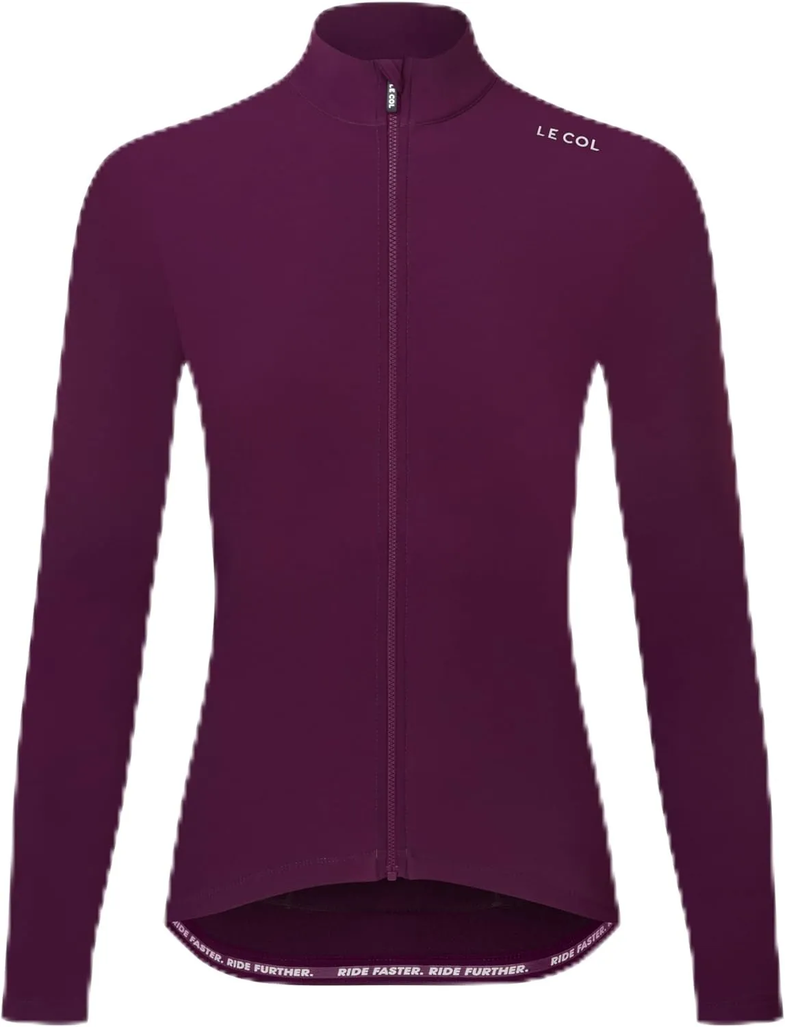 Womens Pro Aqua Zero Long Sleeve Jersey | Breathable Cycling Shirt | Rear Pockets, Water Resistant, Zip Closure