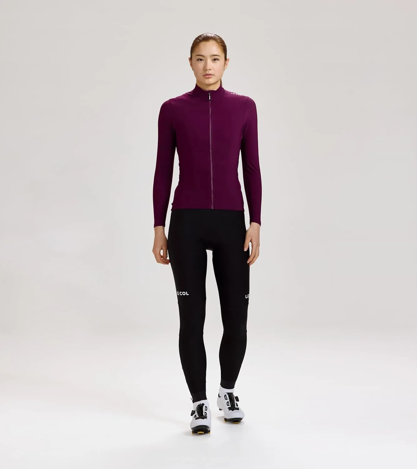 Womens Pro Aqua Zero Long Sleeve Jersey | Breathable Cycling Shirt | Rear Pockets, Water Resistant, Zip Closure