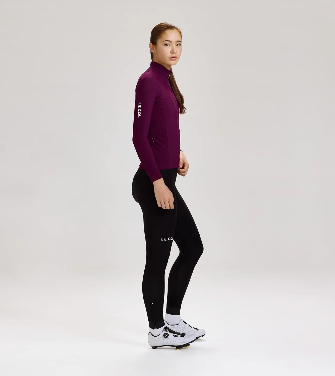 Womens Pro Aqua Zero Long Sleeve Jersey | Breathable Cycling Shirt | Rear Pockets, Water Resistant, Zip Closure