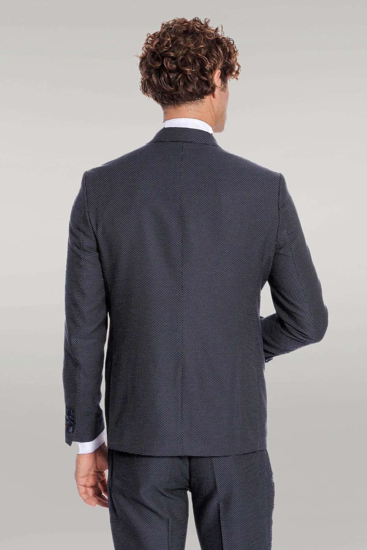 WSS Navy Blue Tuxedo Suit  - Singen